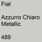 Preview: Fiat, Azzurro Chiaro Metallic, 489.